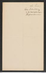 k.k. naturhistorisches Hofmuseum, Intendanzakten 1885-1896 (Hauer), Aktenzahl Z.584/1891, Seite 4